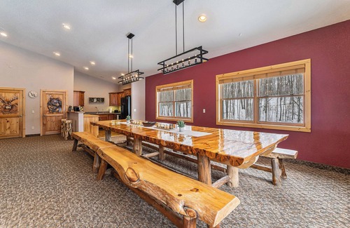 Petoskey Cabin | The Lodge | Private Heated Indoor Pool and Hot Tub