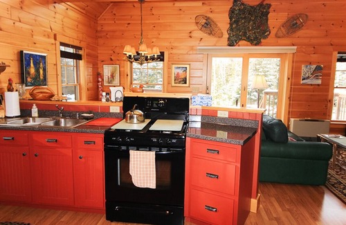 Rangeley Cottage | The Loft - a getaway for skiers and snowmobilers