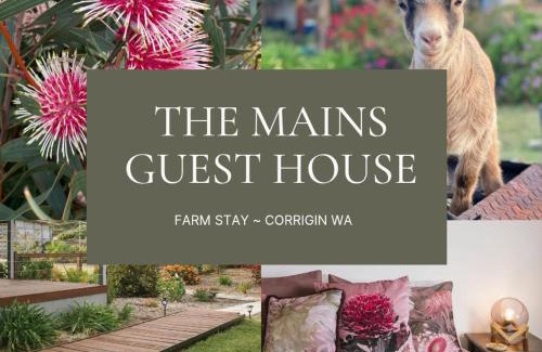 Corrigin House | The Mains Guest House 2 Bedroom Farm Stay