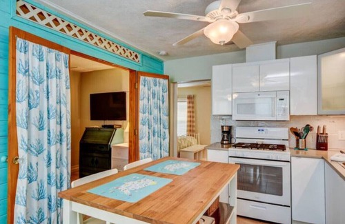 Indian Rocks Beach Cottage | The Seaside Cottages are located just across the street from Indian Rocks Beach!