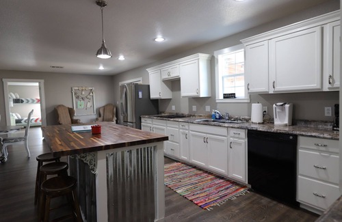 Ledbetter House | The Turquoise Door, short drive to Round Top, 5 private acres, Outdoor Firepit