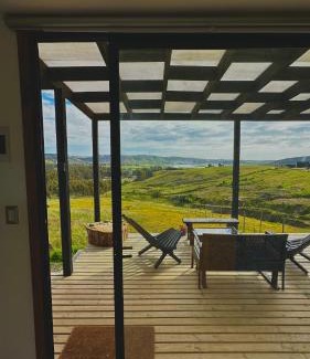 Navidad Ski Chalet | Thenca Lodge - increíble vista panorámica y hottub privado