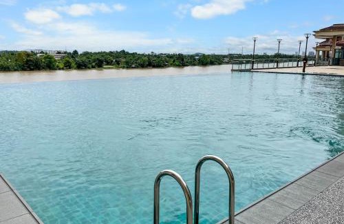 Kuching Apartment | TheStudio Kuching City Center Serviced Accommodation With Pool And River View