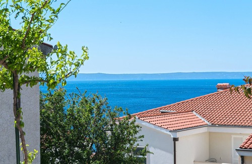 Brela Apartment | Three bedroom apartment with terrace and sea view Brela, Makarska (A-2717-b)