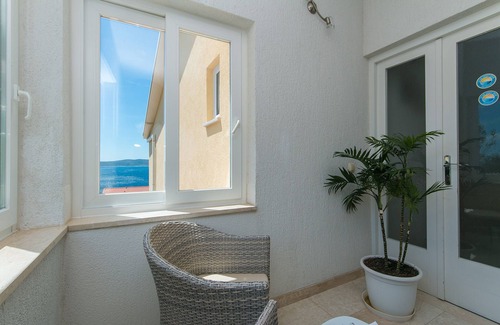 Brela Apartment | Three bedroom apartment with terrace and sea view Brela, Makarska (A-2717-b)