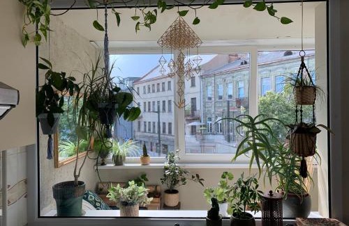 Kaunas Apartment | Three bedroom with two terraces for 7people+baby