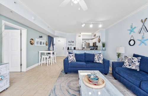 El Centro Beach Condo | Tidewater 1012 - Beachfront, Pools, Indoor Pool, Hot Tub, West End, Free Golf
