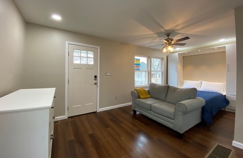Morgantown Cottage | Tiny Blue House offers Simplicity in a great location