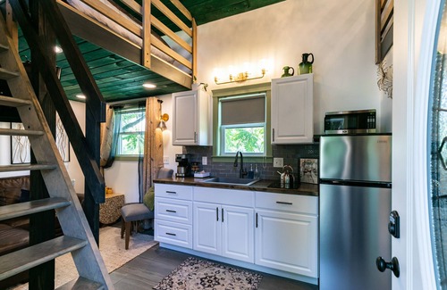 East Syracuse House | Tiny house with private Hot Tub