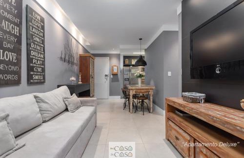 Jacarepagua Apartment | TOP 3 QUARTOS com ESTACIONAMENTO em Condomínio com PORTARIA 24h, Sauna e Parquinho Infantil - Apartamento com Ar Condicionado, SmarTV, Wi-Fi 120 mbps e Cozinha Completa