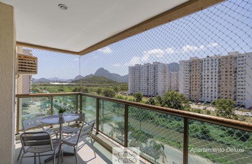 Jacarepagua Apartment | TOP 3 QUARTOS com ESTACIONAMENTO em Condomínio com PORTARIA 24h, Sauna e Parquinho Infantil - Apartamento com Ar Condicionado, SmarTV, Wi-Fi 120 mbps e Cozinha Completa