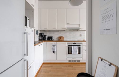 Tampere Apartment | Top Floor 1BR Home with Parking, Sauna & Balcony