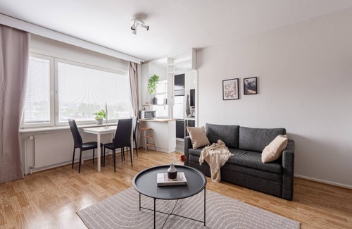 Jyvaskyla Apartment | Top Floor Studio Aparment in the Jyväskylä CIty Centre