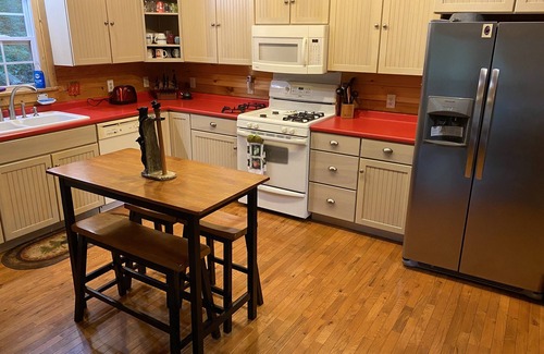 Townsend House | Townsend "Tree House": Nestled Among Trees, Pet Friendly, Private, Spacious