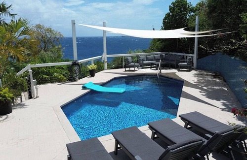 Hart Bay Villa | Tradewinds of Hart Bay - Beautiful Home, Pool, A/C, Stunning Views