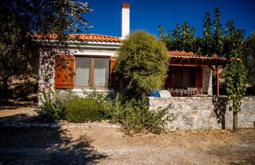 Mytilene House | Traditional Stone House in Seafront Olive Grove A