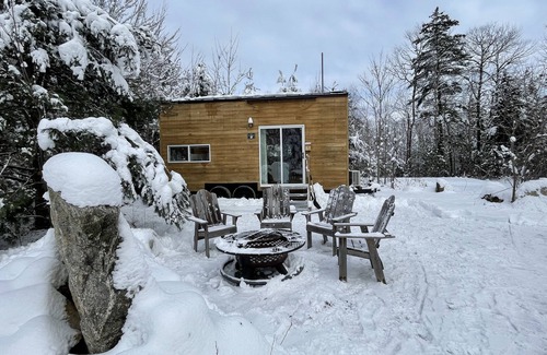 Dorchester Apartment | Trailside Stays - Tiny House in the Woods-Escape to Nature. Cardinal