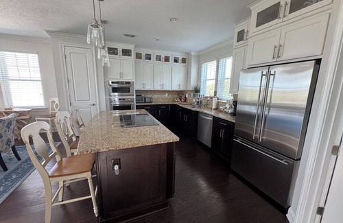 Vilano Beach House | Tranquil 4-bed house overlooking the intracoastal & marsh. 3 min walk to beach