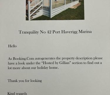 Millom House | Tranquility No 42 Port Haverigg Marina