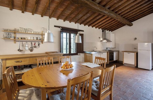 Castelnuovo Berardenga Cottage | Traumblick in die Toskana vom Landhaus mit Pool auf Hügel zw. Siena u. Florenz