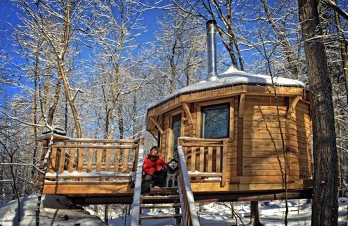 Saint-Faustin-Lac-Carre House | Treehouse #9 | The Yurt