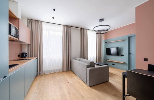Jurmala Apartment | Trendy beach-front 1-bedroom apartment in Dzintari