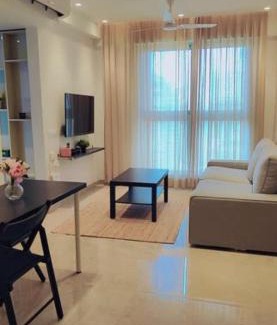 Hiranandani Gardens Apartment | Trendy1BR+smart kitchen +Living room+1.5 toilets