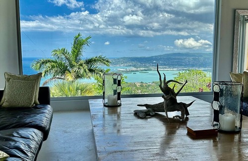 Reading Villa | Tropical Hilltop Luxury Private Villa with Pool including Butler.