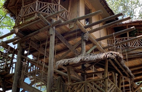 Arkadelphia Cabin | Tropical Treehouse surrounded by Jungle Gardens