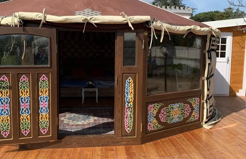 Campo Di Carne RV Rental | Try an experiential holiday in a real Mongolian Yurt! Amazing!