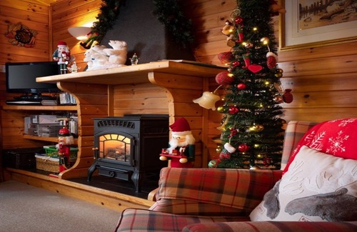 Aviemore Cabin | Twa Hoots Lodge - a lodge that sleeps 4 guests in 2 bedrooms