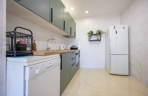 Baska Voda Apartment | Two bedroom apartment with terrace and sea view Baška Voda, Makarska (A-12714-a)