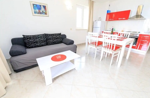 Brela Apartment | Two bedroom apartment with terrace and sea view Brela, Makarska (A-19998-b)
