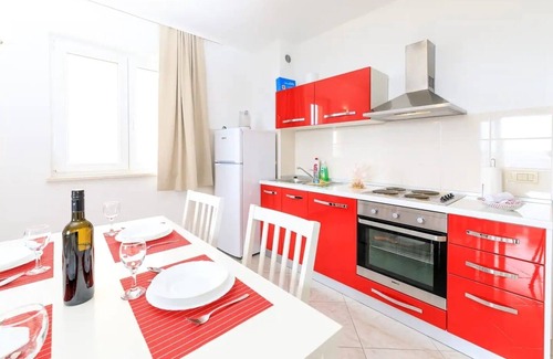 Brela Apartment | Two bedroom apartment with terrace and sea view Brela, Makarska (A-19998-b)