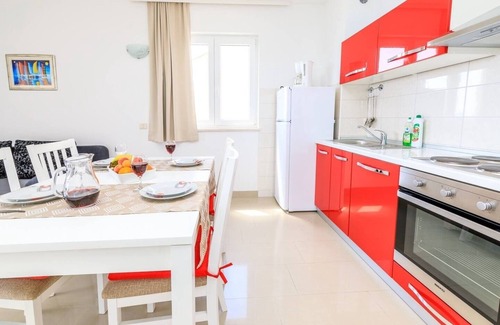 Brela Apartment | Two bedroom apartment with terrace and sea view Brela, Makarska (A-19998-c)