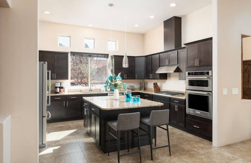 West Sedona House | Two Custom Homes with Pool, Spa, Rooftop Deck