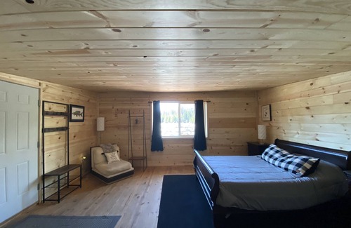 Cantwell Cabin | Two Story Eco Cabin on Private Lake near Denali National Park Sleeps 6