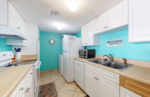 Orange Beach Apartment | Two-story, Gulf-front condo with a pool, WiFi, washer/dryer, & central A/C