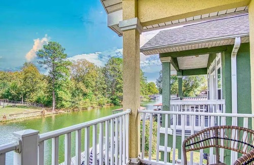 Lake Hamilton House | Two-Story Waterfront Gem on Lake Hamilton/2BR, 3BA, Private Patios