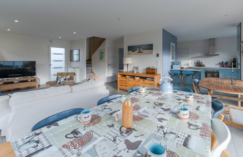 Saint-Pabu Ski Chalet | TY KREIZH - New house with swimming pool near the sea