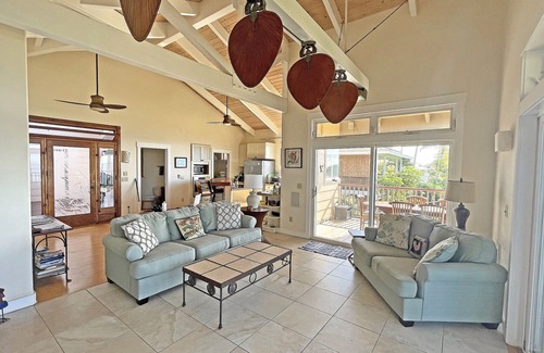 Kekaha House | Ultimate Oceanfront Beach House - NEW "FULL HOUSE" Split A/C System -TVNCU #5005