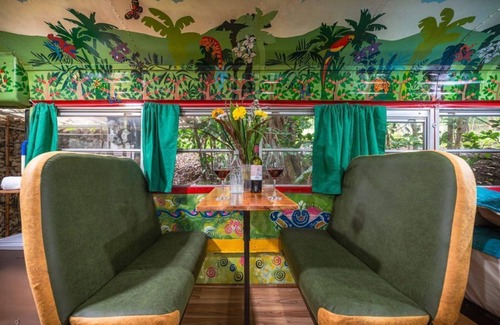 Concepcion House | UNIQUE COLOURFUL BUS NEAR AIRPORT COSTA RICA