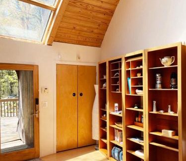 New Paltz House | Unique Dome Home With Hot Tub & Piano, on 28 acres