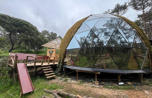 Sao Joao das Lampas RV Rental | Unique Geodesic Dome in a Beautiful Natural Park