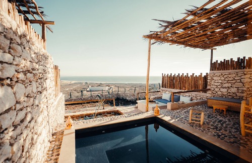 Essaouira Cottage | Unique Ocean view Yellow cabin with private pool
