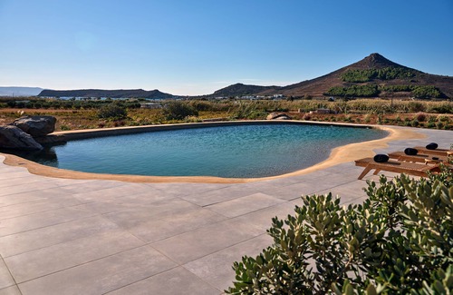 Molos Villa | Unique Villa with pool & farm, 5 minutes from the beach