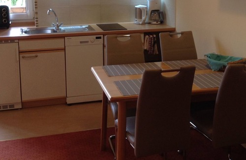 Reutte Apartment | Unobstructed view of the mountains, directly on the river Lech, near castle Neuschwanstein for 5