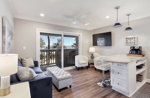 Palmetto Dunes Villa | Unspoiled Beachfront Villa Sunrises from Balcony