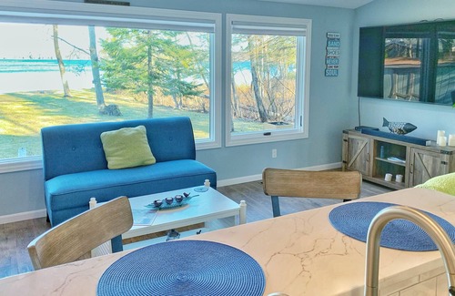 Lake Township House | Up North Lakefront Cottage - Newly Remodeled - Big Platte Lake Getaway