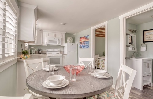 Rockaway Beach House | Updated Cottage Features Bedrooms with TVs, Full Kitchen Just Steps to Beach!